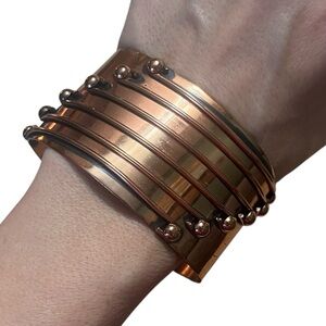 Vintage MCM Copper Cuff Bracelet